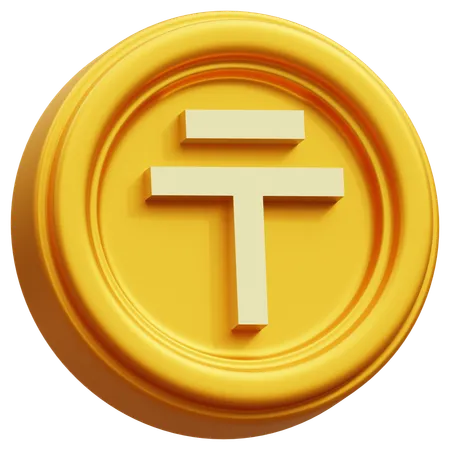 Tenge  3D Icon