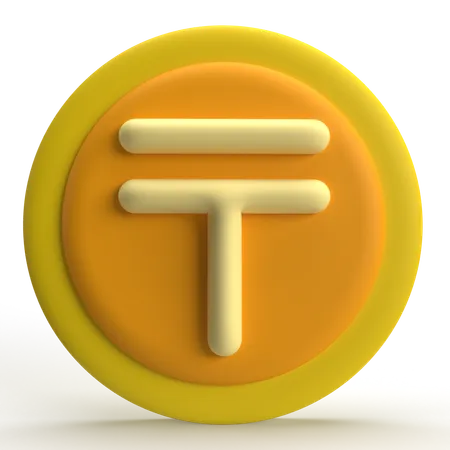 Tenge  3D Icon