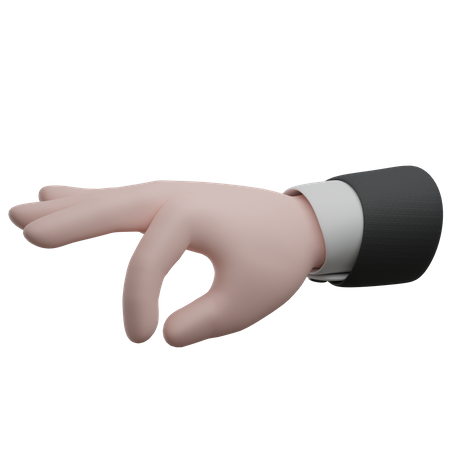 Tenir les gestes de la main  3D Icon