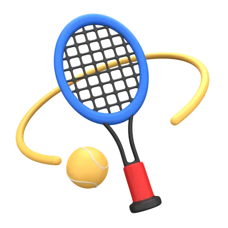 Tenis  3D Illustration