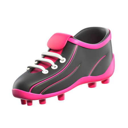 Tênis de futebol  3D Icon