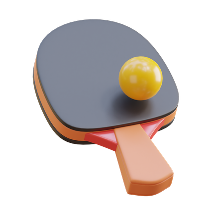 Tenis de mesa  3D Icon
