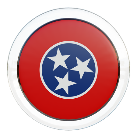 Tennessee-Flagge  3D Flag