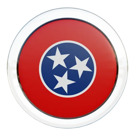 Tennessee-Flagge  3D Flag