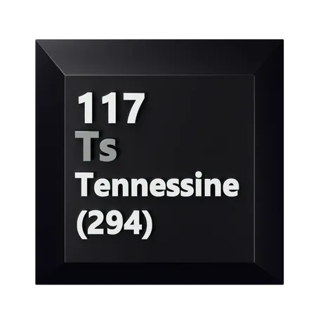 Tennessine  3D Icon