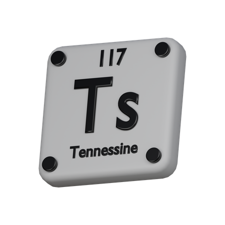 Tennessine  3D Icon