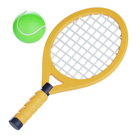 테니스  3D Icon