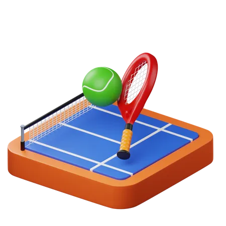 Tennis  3D Icon