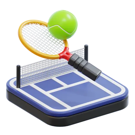 Tennis  3D Icon