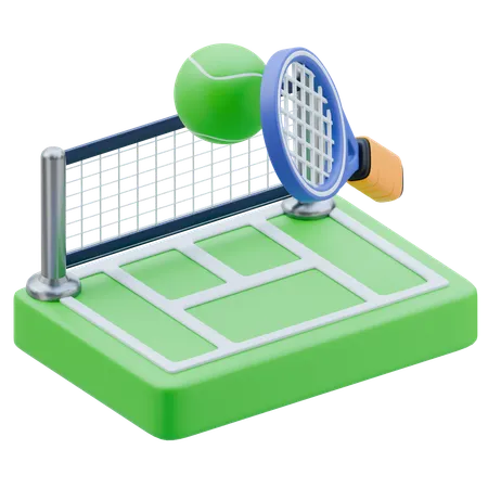 Tennis  3D Icon