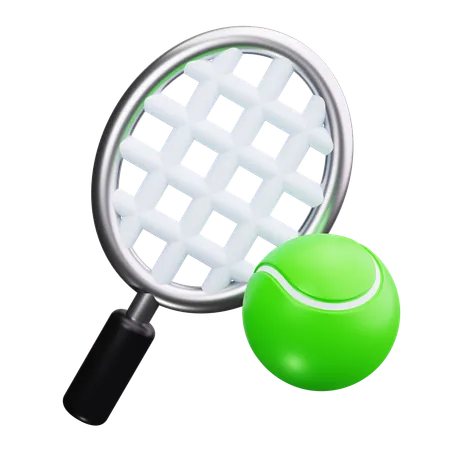 Tennis  3D Icon