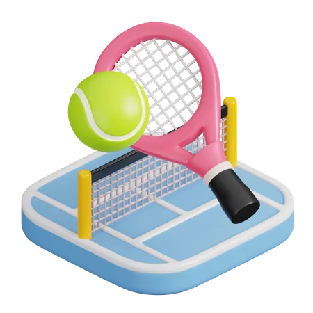 Tennis  3D Icon