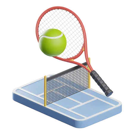 Tennis  3D Icon