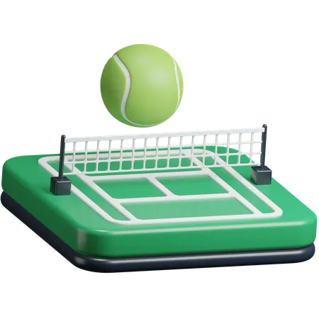 Tennis  3D Icon