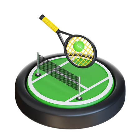 Tennis  3D Icon