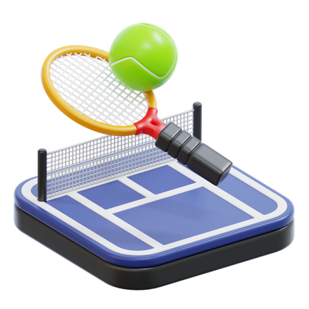 Tennis  3D Icon