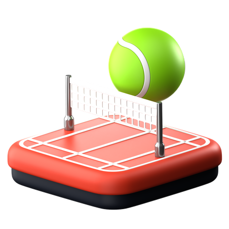 Tennis  3D Icon