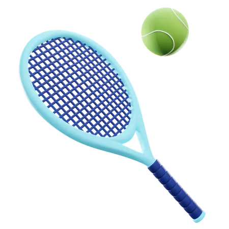 Tennis  3D Illustration