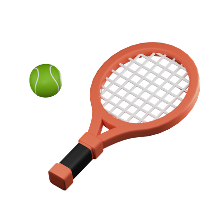 Tennis  3D Illustration