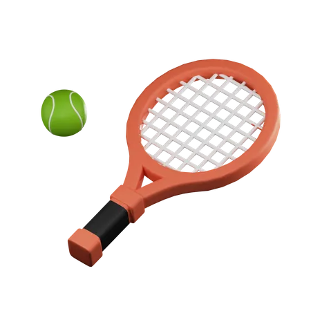 Tennis  3D Illustration