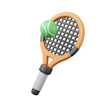 Tennis  3D Illustration