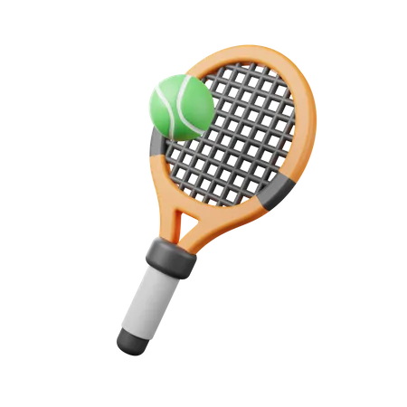 Tennis  3D Illustration