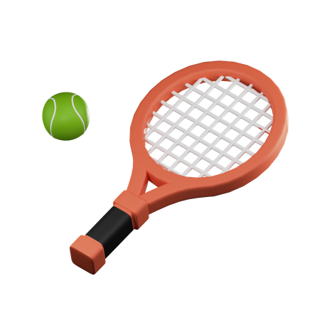 Tennis 3D Illustration