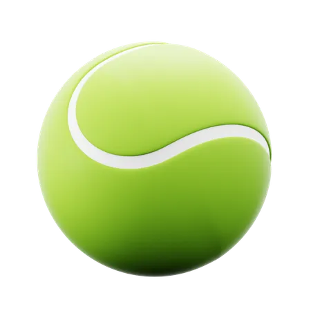 Tennis Ball Sport Game Equipment 3 D Icon Illustration Render Design 3D Icon