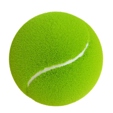 Tennis Ball  3D Illustration