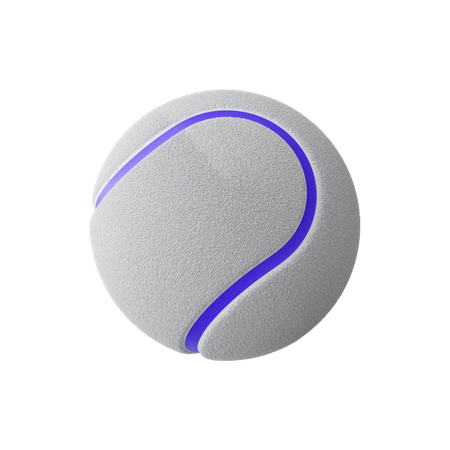 Tennis Ball  3D Illustration