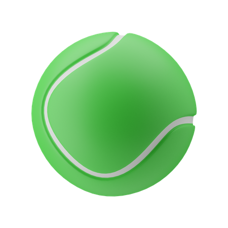 Tennis Ball  3D Illustration