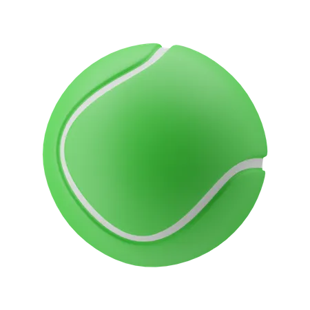 Tennis Ball  3D Illustration