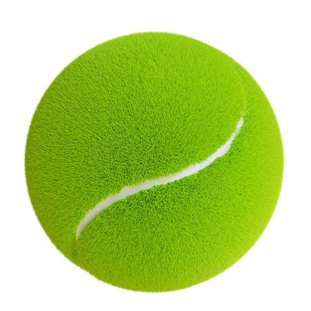 Premium Tennis Ball 3D Illustration download in PNG, OBJ or Blend format