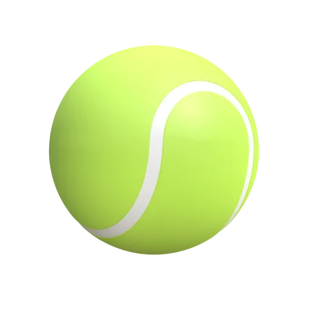 Tennis Ball Sport Icon 3 D Rendered Illustration 3D Icon