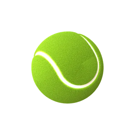 Tennis Ball  3D Illustration
