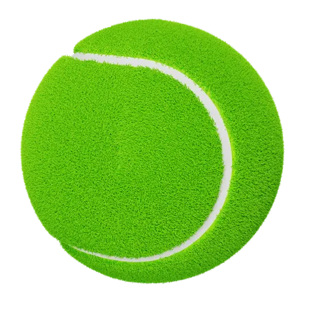 Tennis Ball 3 D Illustration 3D Icon