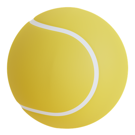 Tennis Ball 3D Icon