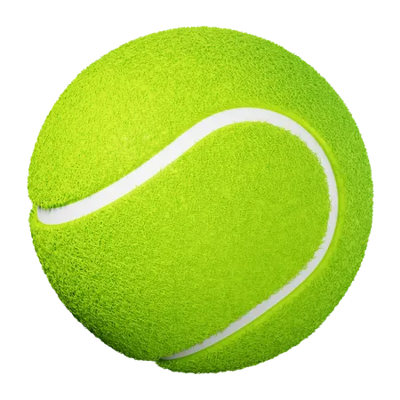Tennis Ball 3 D Illustration 3D Icon