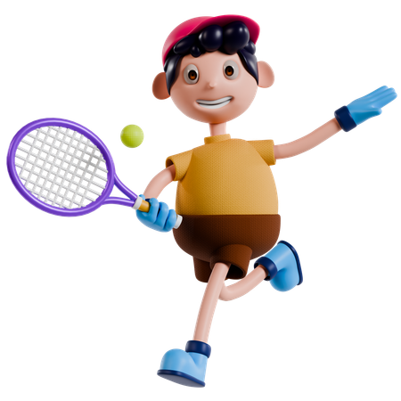 Tennis Championship  3D Illustration