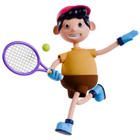 Tennis Championship  3D Illustration