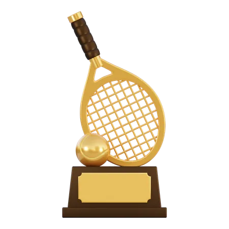 Tennis cup  3D Icon