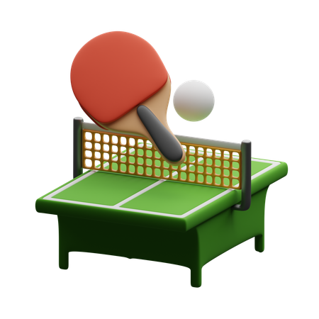 Tennis de table  3D Icon