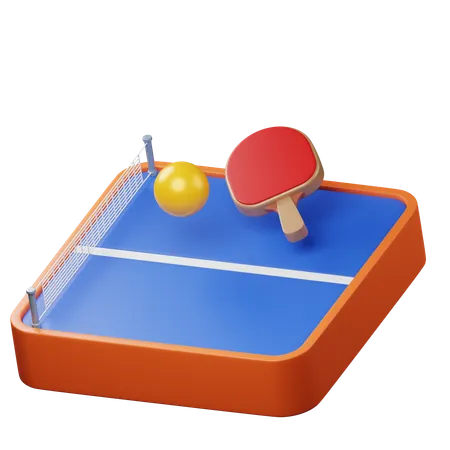 Tennis de table  3D Icon