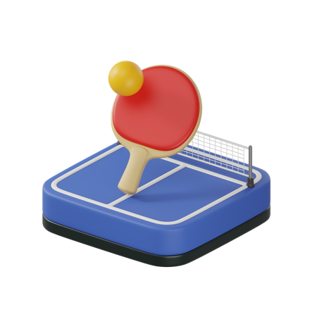 Tennis de table  3D Icon