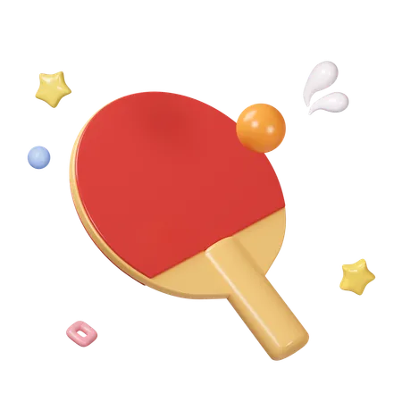 Tennis de table  3D Icon