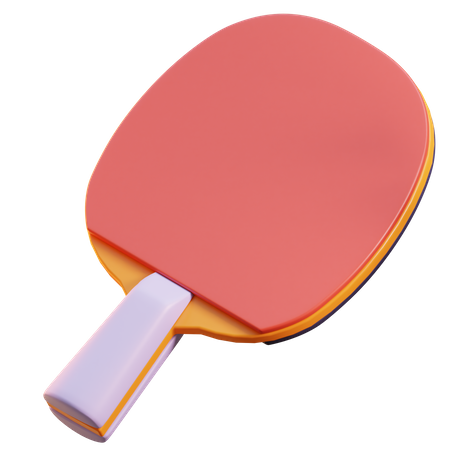 Raquette de tennis de table  3D Icon