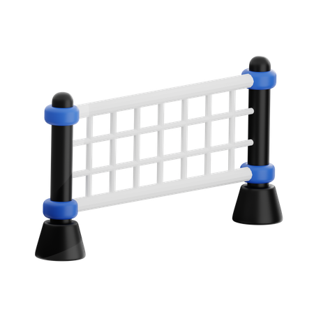 Tennis Net  3D Icon