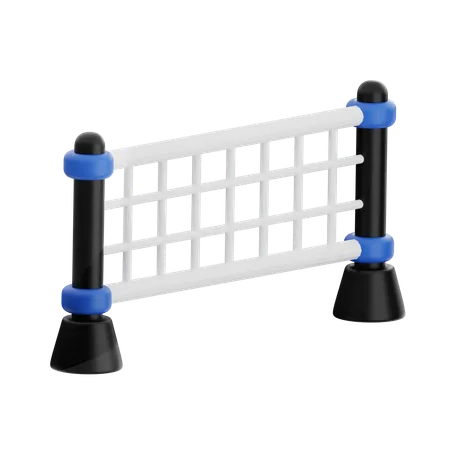 Tennis Net  3D Icon