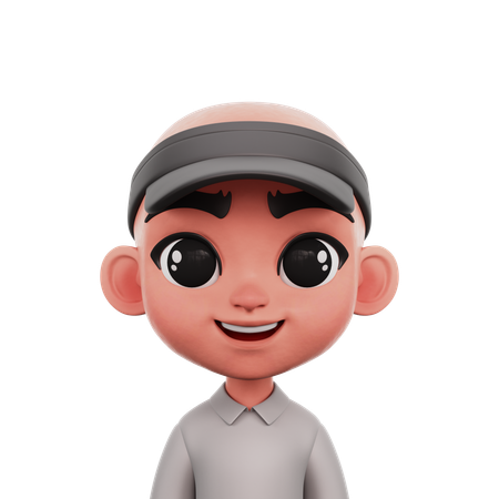 Tennis Player  3D Icon