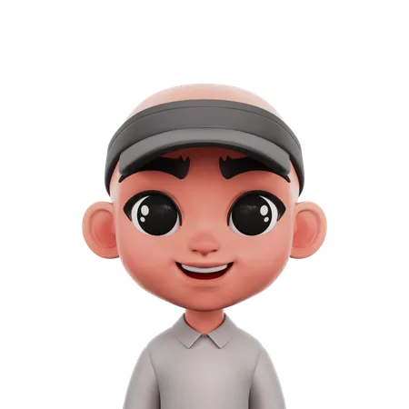 Tennis Player  3D Icon